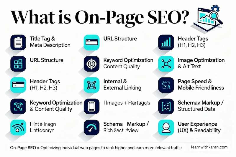 What is On Page SEO?